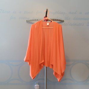 Coral Shrug One Size Fits All/ Most